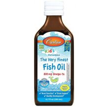 Carlson Labs Kid's The Very Finest Fish Oil  800mg 200 ml o smaku cytrynowym