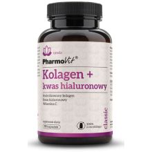 Pharmovit Kolagen + kwas hialuronowy 90 kapsułek