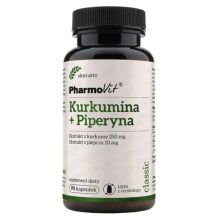 Pharmovit Kurkumina + piperyna 90 kapsułek