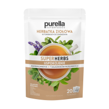 Purella SuperHerbs Herbatka Ziołowa Uspokojenie 20 x 1,75 g