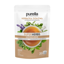 Purella SuperHerbs Mieszanka ziół Uspokojenie 20 x 1,75 g