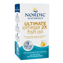 Nordic Naturals Ultimate Omega 2X 2150 mg  60 kapsułek miękkich o smaku cytrynowym