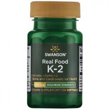 Swanson Witamina K2 MK-7 200 mcg 30 kapsułek