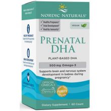 Nordic Naturals Prenatal DHA Vegan 500 mg 60 kapsułek
