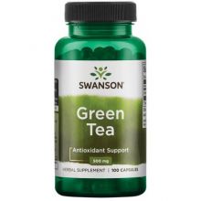 Swanson Green Tea (Zielona Herbata) 500 mg 100 kapsułek