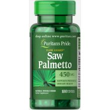 Puritan's Pride Saw Palmetto Palma Sabałowa 450 mg 100 kapsułek