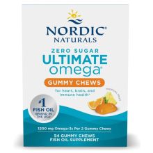 Nordic Naturals Ultimate Omega Gummy Chews 1200 mg 54 żelki o smaku owoców tropikalnych