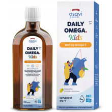 Osavi Daily Omega Kids 800 mg Omega 3 250 ml o smaku cytrynowym