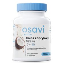 Osavi Kwas Kaprylowy 1200 mg 60 kapsułek miękkich