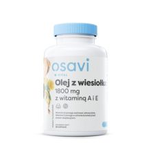 Osavi Olej z Wiesiołka z Witaminą A i E 1800 mg 60 kapsułek miękkich