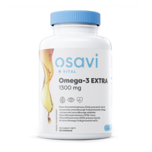 Osavi Omega-3 EXTRA Vital 1300 mg 120 kapsułek miękkich o smaku cytrynowym