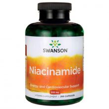 Swanson Niacyna (Witamina B3) 500 mg 250 kapsułek