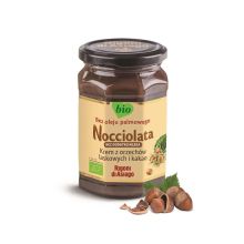 Nocciolata Krem Orzechy Laskowe I Kakao Bez Dodatku Mleka Bezglutenowy BIO 250 g