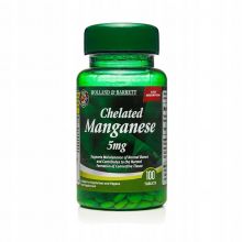 Holland & Barrett Chelated Magnese (Chelat Manganu) 5 mg 100 tabletek
