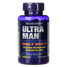 Holland & Barrett Ultra Man Multiwitamina dla Mężczyzn 100 tabletek