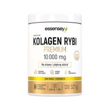 Essensey Kolagen Rybi Premium 10000 mg proszek 321 g smak mango-pomarańcza