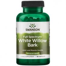 Swanson White Willow Bark (Biała Wierzba) 400 mg 90 kapsułek