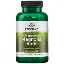 Swanson Magnolia Bark 400 mg 60 kapsułek