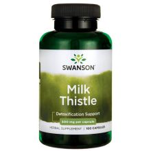 Swanson Full Spectrum Milk thistle (Ostropest plamisty) 500 mg 100 kapsułek