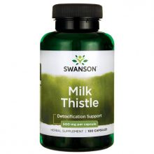 Swanson Milk thistle (Ostropest plamisty) 500 mg 100 kapsułek