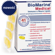 BioMarine® Medical Immuno & Neuro Lipids 60 kapsułek