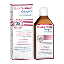 BioCardine® Omega-3 olej z mięśni sardynek sardeli i makreli płyn 200 ml