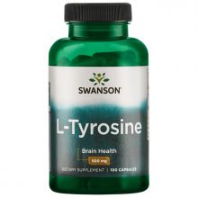 Swanson L-Tyrozyna 500 mg 100 kapsułek