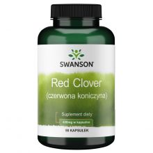 Swanson Red Clover (Czerwona koniczyna) 430 mg 90 kapsułek