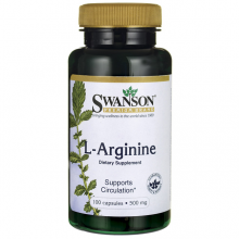 Swanson L-Arginina 500 mg 100 kapsułek