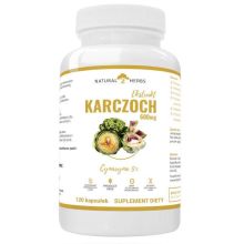 Altopharma Natural Herbs Karczoch Ekstrakt 600 mg 120 kapsułek