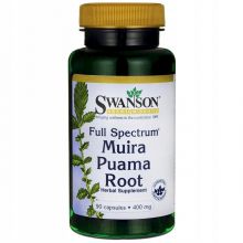 Swanson Full Spectrum Muira Puama Root 400 mg 90 kapsułek