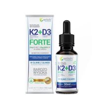 Wish Naturalna Witamina K2MK-7 + D3 Forte w kroplach 30ml