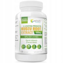 Wish Kudzu Root Extract 500mg 40% isoflavones 120 kapsułek