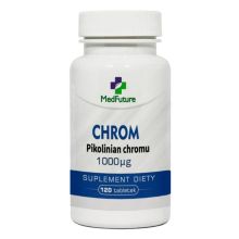 MedFuture Chrom Pikolinian chromu 1000µg 120 tabletek