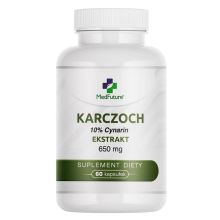 MedFuture Karczoch 10% Cynarin Ekstrakt 650mg 60 kapsułek