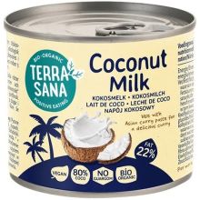 Terrasana Coconut Milk Napój Kokosowy Bez Gumy Guar BIO 200 ml