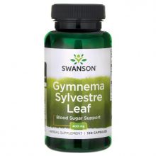 Swanson Gymnema Sylvestre 400 mg 100 kapsułek
