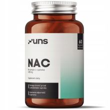 UNS NAC N-acetylo-L-cysteina 400 mg 60 vege kapsułek