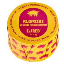 EdRED Klopsy Wieprzowe W Sosie Pieczeniowym 400 g