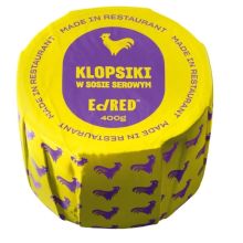 EdRED Klopsy Drobiowe W Sosie Serowym 400 g