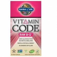 Garden of Life Vitamin Code RAW B-12 30 kapsułek