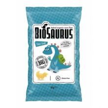 BIOSAURUS Chrupki kukurydziane Dinozaury z solą morską BIO 50 g