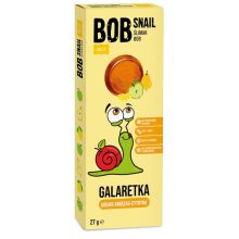 BOB SNAIL Przekąska galaretka jabłko gruszka cytryna 27 g