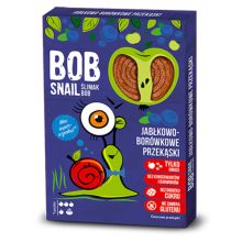 BOB SNAIL Przekąska jabłko borówka 60 g