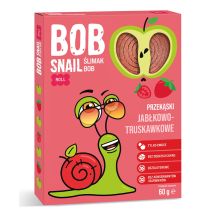 BOB SNAIL Przekąska jabłko truskawka 60 g