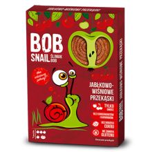 BOB SNAIL Przekąska jabłko wiśnia 60 g