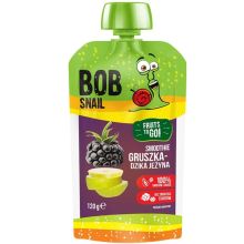 BOB SNAIL Smoothie gruszka jeżyna bez dodatku cukru 120 g