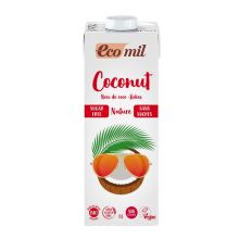 ECOMIL Napój kokosowy bez cukru bezglutenowy BIO 1 l