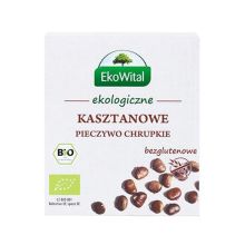 EKOWITAL Pieczywo chrupkie kasztanowe bezglutenowe BIO 100 g