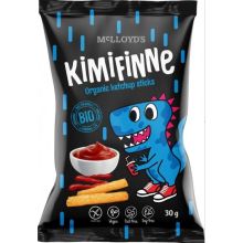 KIMIFINNE Chrupki kukurydziane smak ketchupowy bezglutenowe BIO 30 g